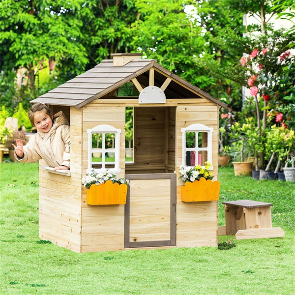 Wooden Playhouse-7
