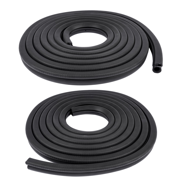 车门密封条 2Pcs Door Weatherstrip Seal for GMC C1500 C2500 C3500 Chevrolet Silverado 2500-5