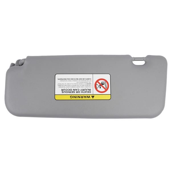 遮阳板 Front Right Passenger Side Gray Sun Visor for Hyundai Accent 1E 1.6L L4 Gas 852201R000-1