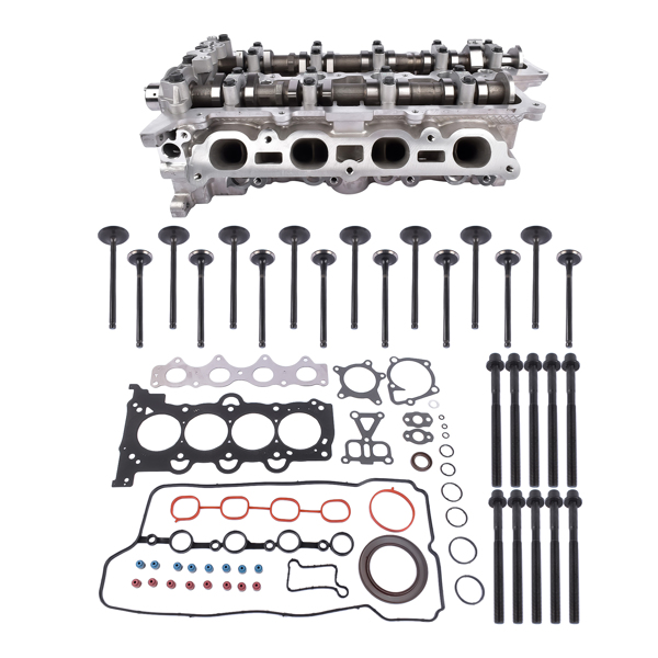 缸盖总成及垫片套装 Engine Cylinder Head and Gasket Set for Hyundai Sonata Accent Veloster Kia Rio Optima Soul -1