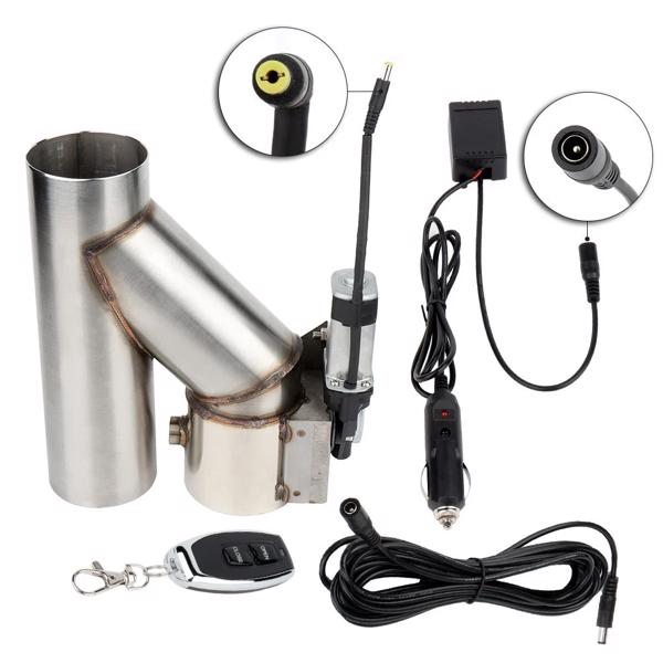 排气管 2.5 Electric Exhaust Downpipe Cutout 07-08 Infiniti G35 92-93 Honda Civic E-Cut Out Valve REMOTE Electric（禁售TEMU&亚马逊）(不支持无理由退货)-1