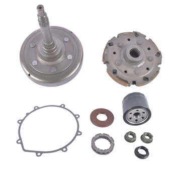 卡丁车离合器 Wet Clutch Shoe Kit Nut Drum Housing Bearing Filter One Way Gasket for HiSUN HS 400 UTV ATV Massimo 21210-F12-0000