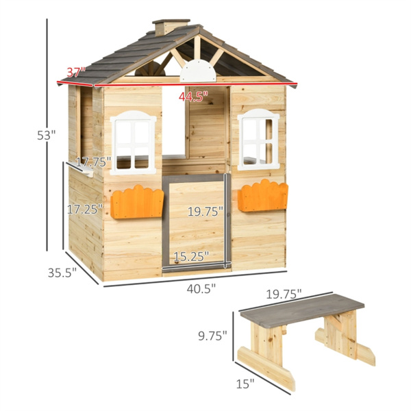 Wooden Playhouse-2