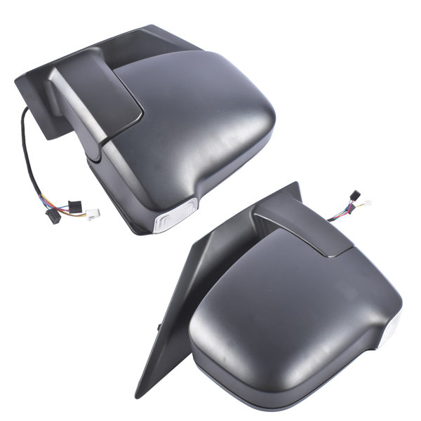 后视镜 Pair Left + Right Power Door Mirrors with BSM Heated for Mercedes Sprinter 1500 2500 3500 3500XD 2019-2024 9108111700 9108111600-5