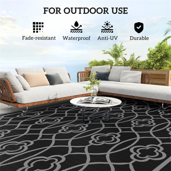 Reversible Outdoor Rug( Amazon Shipping)（Prohibited by WalMart）-6