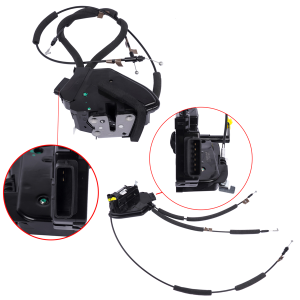 门锁执行器 2x Front Right & Left Door Lock Latch Actuator for Nissan Kicks 1.6L L4 Gas 2019-2024 805015RW3A 805005RW0A-4