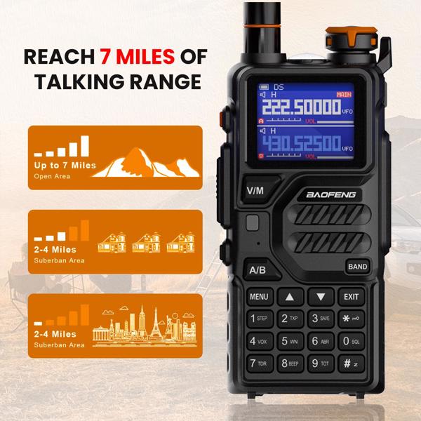 宝峰 baofeng K5plus 10w 双频对讲机 2个装-3