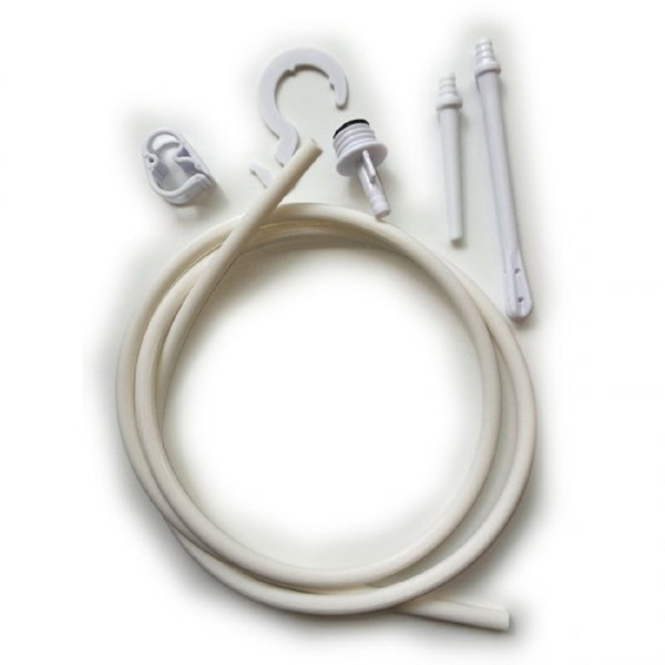 硅胶橡胶家用灌肠器 红色-4