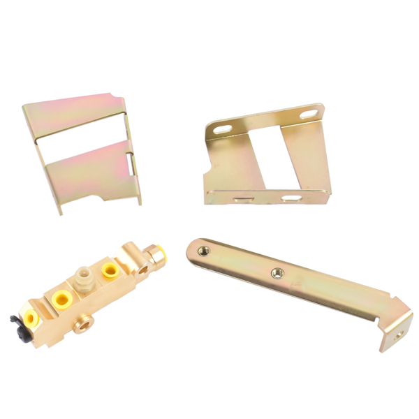 刹车盘套装 7" Dual Power Brake Booster Master Cylinder Disc Kit for Chevy Impala Bel Air Biscayne 1959-1964-5