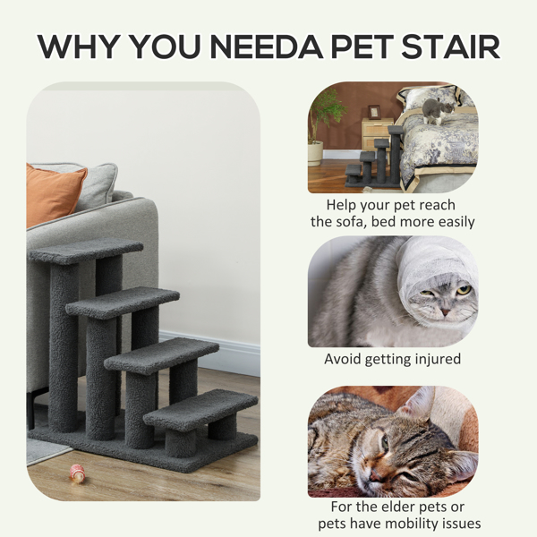 宠物楼梯狗猫踏步抓柱（周末不发货）（ Amazon Shipping）（WalMart禁售）-6