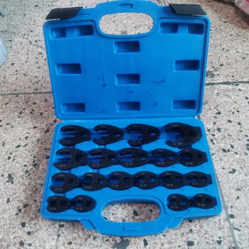 9件套多功能油管扳手开口扳手公制牛角扳手
