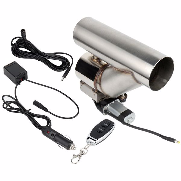 排气管 2.5 Electric Exhaust Downpipe Cutout 07-08 Infiniti G35 92-93 Honda Civic E-Cut Out Valve REMOTE Electric（禁售TEMU&亚马逊）(不支持无理由退货)-4