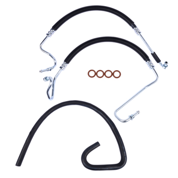 动力转向管 3x Hydroboost Power Steering Hoses for Chevy Silverado 1500 2500 3500 HD 2001-2010