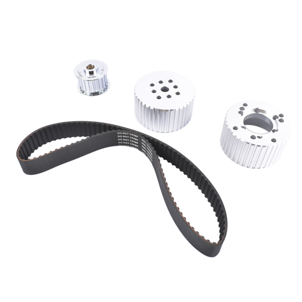 皮带轮套装 Billet Aluminum Belt Drive Pulley Kit SWP for Small Block Chevy SBC 283 305 327 350 383 400 Engine-2