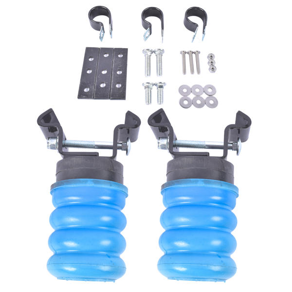 悬架缓冲胶 Pair Air Helper Spring For Trailer Axle, GAWR: 3000-5000 Left/Right TSS-107-40-8