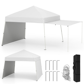 14 X 9.2英尺弹出式天蓬帐篷 - 白色（amazon shipping-发货，WALMART禁止销售）周末不发货