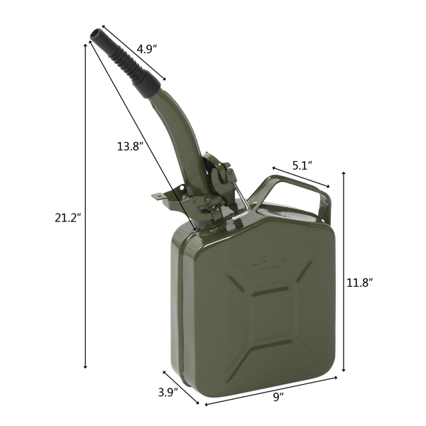 铁制 5L 0.6mm 油桶 美式 绿色【同款编码 77275272】-19
