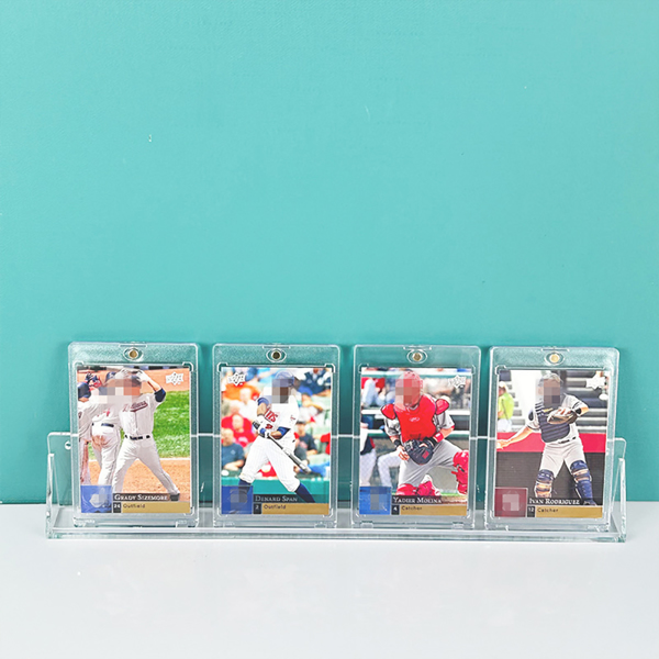 Acrylic Sports Card Display Shelf Wall Mount-6