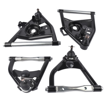控制臂 Set of 4 Front Tubular Upper & Lower Control Arms For Chevy C10 Suburban 1973-87