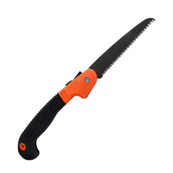 Folding Pruning Saw, Premium Folding Hand Saw with Secure Lock Comfort Soft Grip for Garden-4