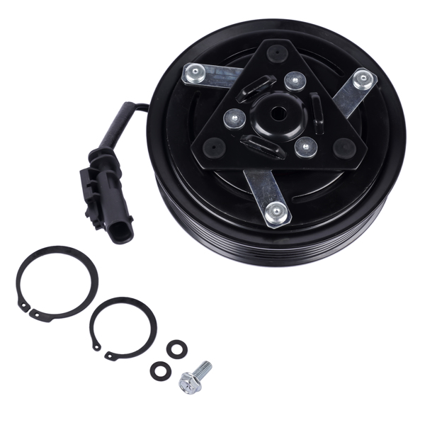 A/C电磁离合器 AC Compressor Clutch Kit for Chevrolet Colorado GMC Canyon 3.6L V6 GAS 2015-2016 198296 197296-2