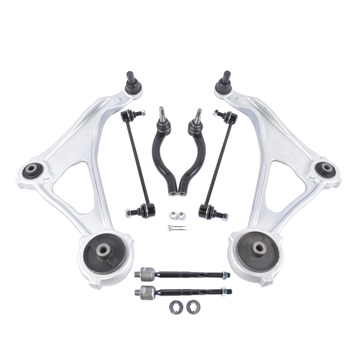控制臂套装 8Pcs Front Left and Right Lower Control Arm Suspension Kit for Nissan Altima Maxima 2.5 3.5 2015-2023 54500-9HP0A 54501-9HP0A