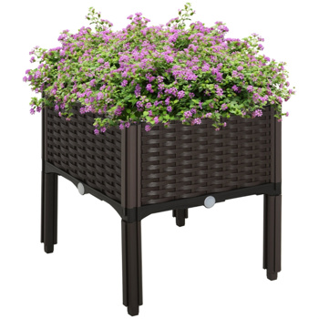 高架花园床/木制花盆 /木材种植箱（周末不发货）（ Amazon Shipping）（WalMart禁售）