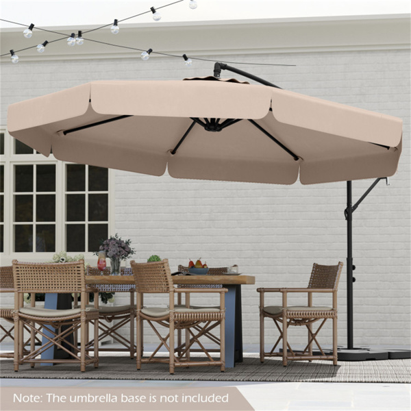 10 Feet Patio Cantilever Umbrella -7