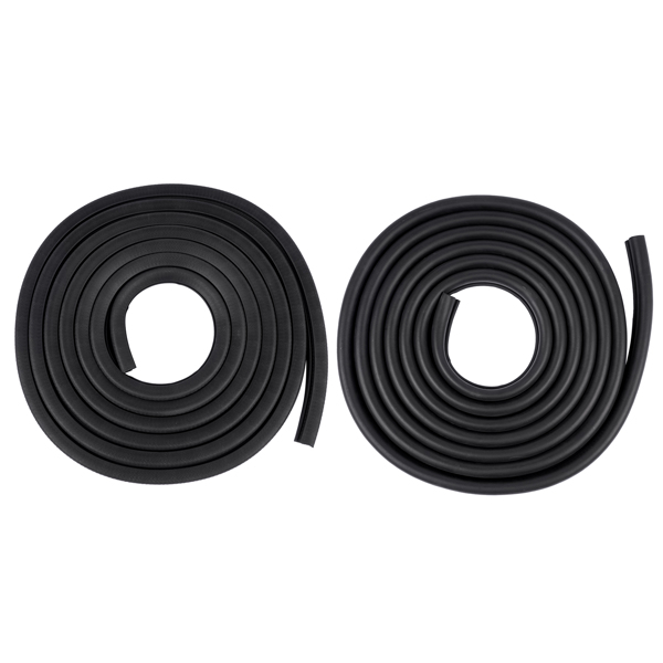 车门密封条 2Pcs Door Weatherstrip Seal for GMC C1500 C2500 C3500 Chevrolet Silverado 2500-2