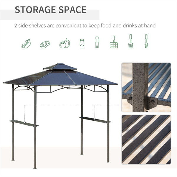 户外雨棚凉亭 （ Amazon Shipping）（WalMart禁售）（周末不发货）-5