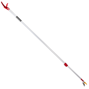 4.27-7.55FT 银+红 手动摘剪器 伸缩铝杆 铝杆+铁 杆式工具
