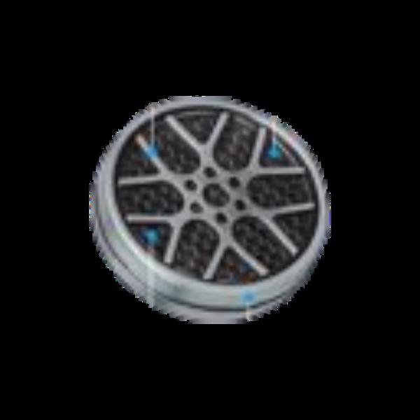 磁性金属指尖滑块，硬币减压玩具 ADHD 指尖玩具成人 EDC 休闲指尖玩具磁性积木，感官玩具缓解焦虑压力（轮毂款-银色）-2