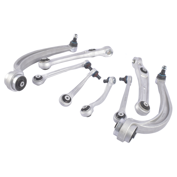 控制臂 8PCS Front Control Arms & Ball Joint Assembly For Audi Q7 2017-2019 2.0L 3.0L 4M0407151H 4M0407693E-3