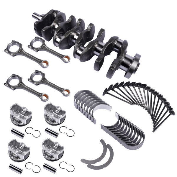 曲轴套装 Crankshaft Kit For 2010-2020 LEXUS CT200H Toyota Prius Corolla 1.8L GAS DOHC 2ZR-FE 1310137071 1170137020-2