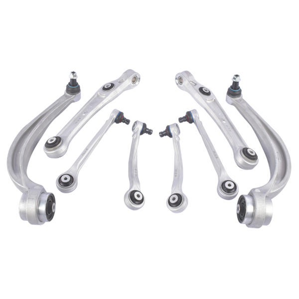 控制臂 8PCS Front Control Arms & Ball Joint Assembly For Audi Q7 2017-2019 2.0L 3.0L 4M0407151H 4M0407693E-1