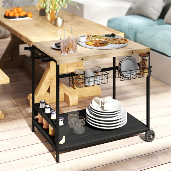  Camping Cart、Grill Cart、Outdoor Bar Cart -2