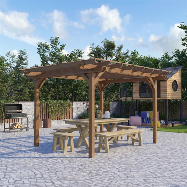 Outdoor Wooden Gazebo -1