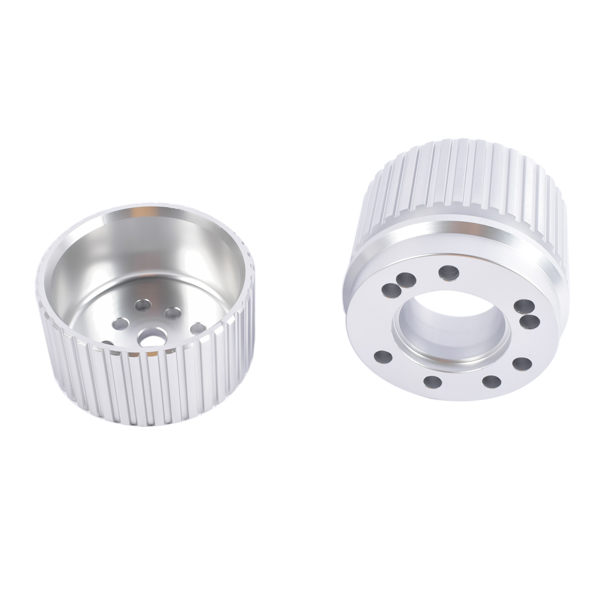 皮带轮套装 Belt Drive Pulley Kit Long Water Pump for Small Block Chevy 283 305 327 350 383 400 Engines Billet Aluminum-5