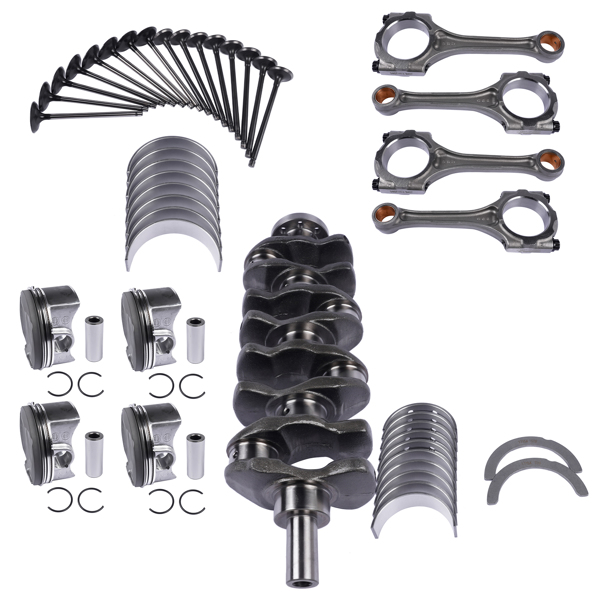 曲轴套装 Crankshaft Kit For 2010-2020 LEXUS CT200H Toyota Prius Corolla 1.8L GAS DOHC 2ZR-FE 1310137071 1170137020-3