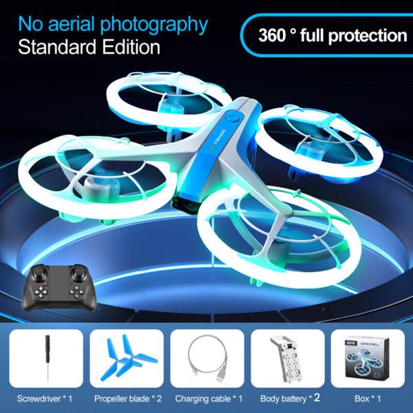 4DRC V33 RC无人机WIFI FPV RC四轴飞行器360°滚动玩具，飞行玩具RC玩具适合儿童，物流随机由UPS/USPS发送-2