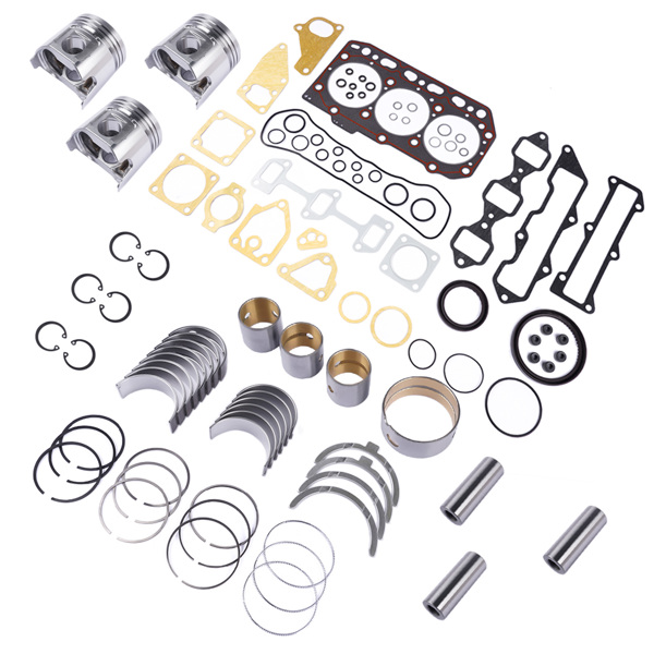 发动机大修包 Overhaul Repair Kit fits Yanmar 3TNV88 3TNV88C Engine Piston Bearing Gasket Set-6