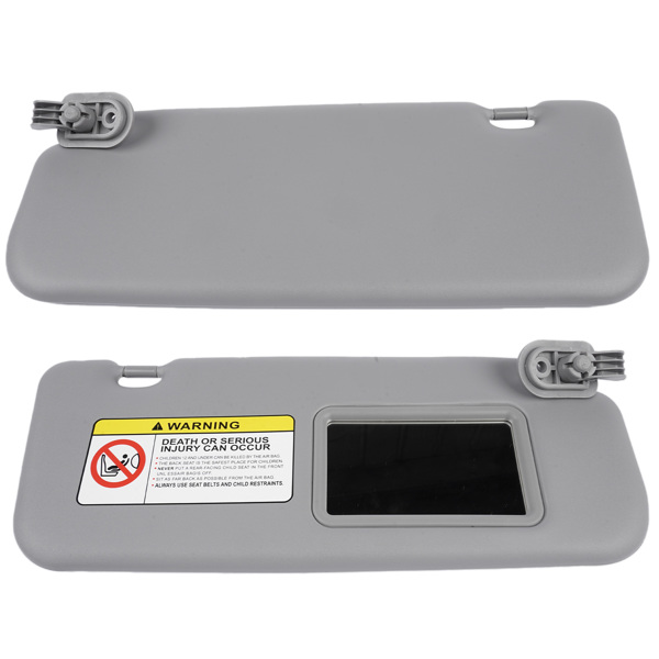 遮阳板 Pair of Front Left and Right Sun Visors for Hyundai Accent 1E 1.6L L4 Driver and Passenger Side 2Pcs 85210-1R000 85220-1R000-3