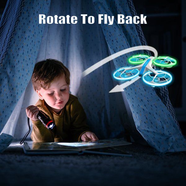 4DRC V33 RC无人机WIFI FPV RC四轴飞行器360°滚动玩具，飞行玩具RC玩具适合儿童，物流随机由UPS/USPS发送-9
