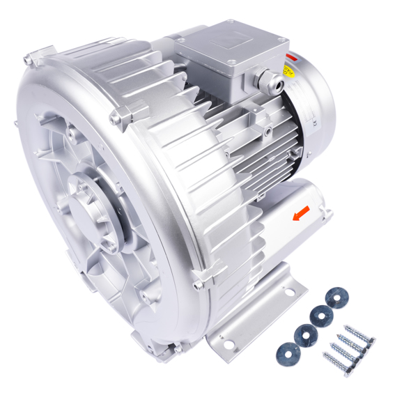 高压风机 2HP Regenerative Blower 1.75 kW 150 CFM 2" BSP 110-120V AC Single Phase 70 dBA-3