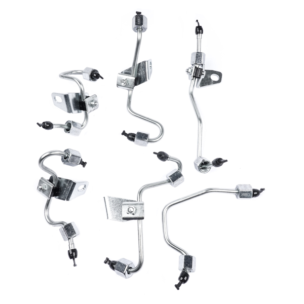 油管 Fuel Injector Lines Set for 2003-2009 Dodge Ram Cummins 5.9L Diesel 5086871AA 5086872AB 5086873AB-4