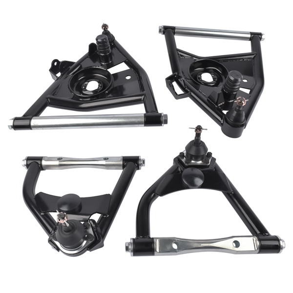 控制臂 Set of 4 Front Tubular Upper & Lower Control Arms For Chevy C10 Suburban 1973-87-1