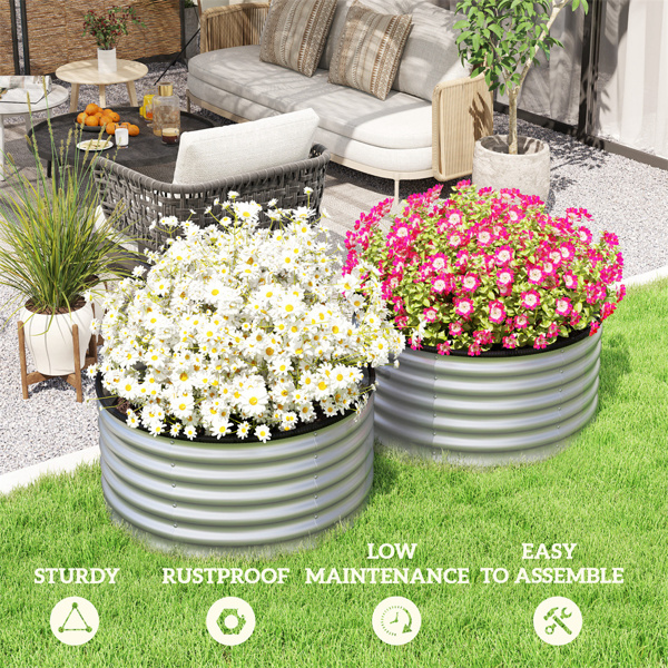 金属花盆、种植箱（周末不发货）（ Amazon Shipping）（WalMart禁售）-7