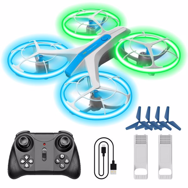 4DRC V33 RC无人机WIFI FPV RC四轴飞行器360°滚动玩具，飞行玩具RC玩具适合儿童，物流随机由UPS/USPS发送-1