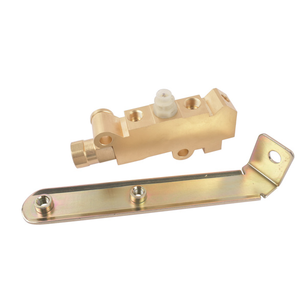 刹车助力器总成 7'' Dual Power Brake Booster 1'' Bore Master, Side Mount Valve Disc/Disc Kit New-5