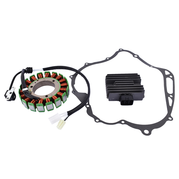磁电机定子 Stator Regulator Rectifier With Gasket for Yamaha V Star 1100 XVS1100 2003-2009-4
